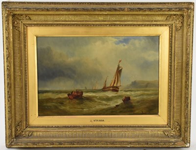 Lot 151 - RALPH REUBEN STUBBS (1823-1879); oil on canvas,...