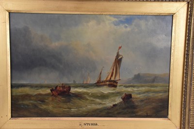 Lot 151 - RALPH REUBEN STUBBS (1823-1879); oil on canvas,...