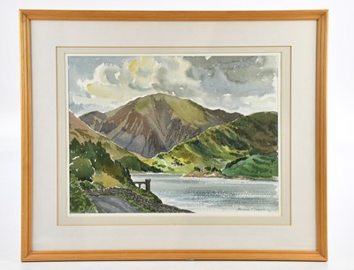 Lot 92 - NORMAN C JAQUES (1926-2014); watercolour,...