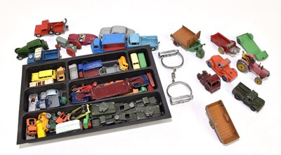 Lot 271 - A collection of unboxed and playworn diecast vehicles