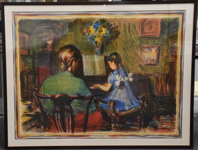 Lot 166 - RUSKIN SPEAR (1911-1990); a colour lithograph,...