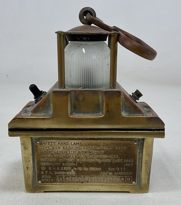 Lot 8 - WM MCGEOCH LTD, BIRMINGHAM; a brass safety six...