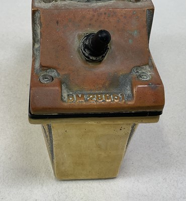 Lot 8 - WM MCGEOCH LTD, BIRMINGHAM; a brass safety six...