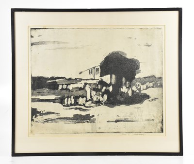 Lot 43 - DON MCKINLAY; etching, 'Under the Shade of a...