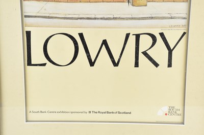 Lot 47 - LAURENCE STEPHEN LOWRY RBA RA (1887-1976); a...
