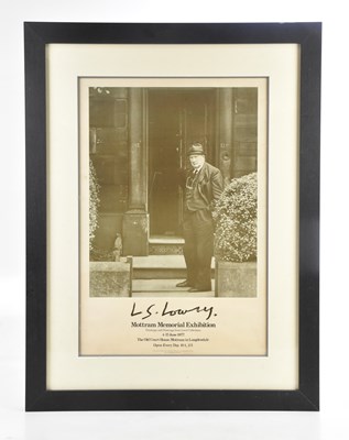 Lot 41 - LAURENCE STEPHEN LOWRY RBA RA (1887-1976); a...