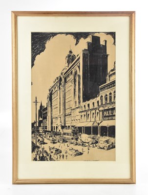 Lot 100 - EDGAR ROWLEY SMART (1887-1934); ink drawing,...