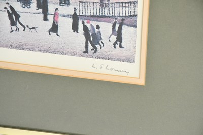 Lot 6 - LAURENCE STEPHEN LOWRY RBA RA (1887-1976); a...