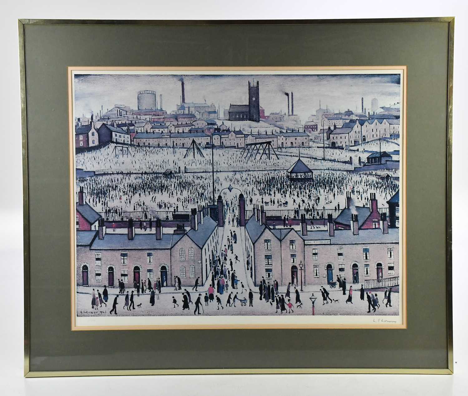 Lot 6 - LAURENCE STEPHEN LOWRY RBA RA (1887-1976); a...