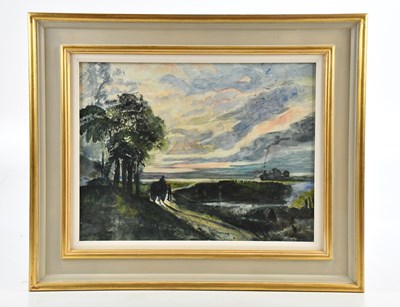 Lot 74 - JOHN THOMPSON (1924-2011); watercolour,...