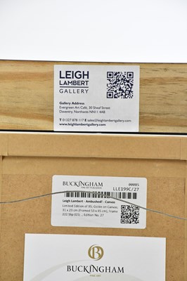 Lot 42 - LEIGH LAMBERT (b.1979); limited edition giclée...