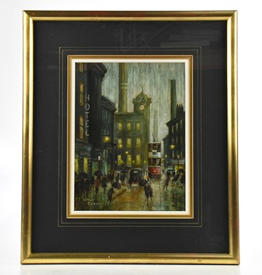 Lot 190 - ARTHUR DELANEY (1927-1987); oil on board,...