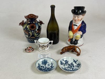 Lot 308 - A group of ceramics, including two 18th...