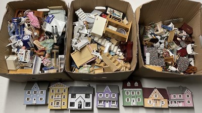 Lot 141 - A large quantity of doll's house accessories,...