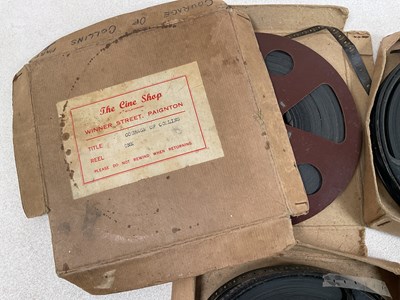 Lot 21 - Five early 20th century Pathescope cine reels...