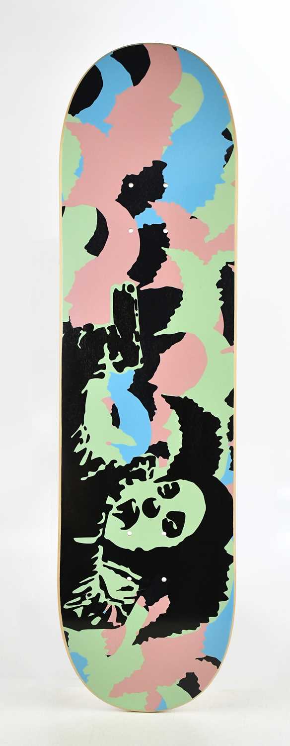 Lot 18 - BANKSY (b.1974); Clown Skateboards, 21st...