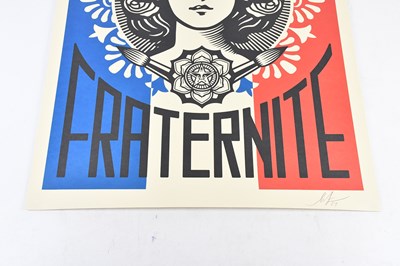 Lot 27 - SHEPARD FAIREY (American, b.1970); 'Liberté...