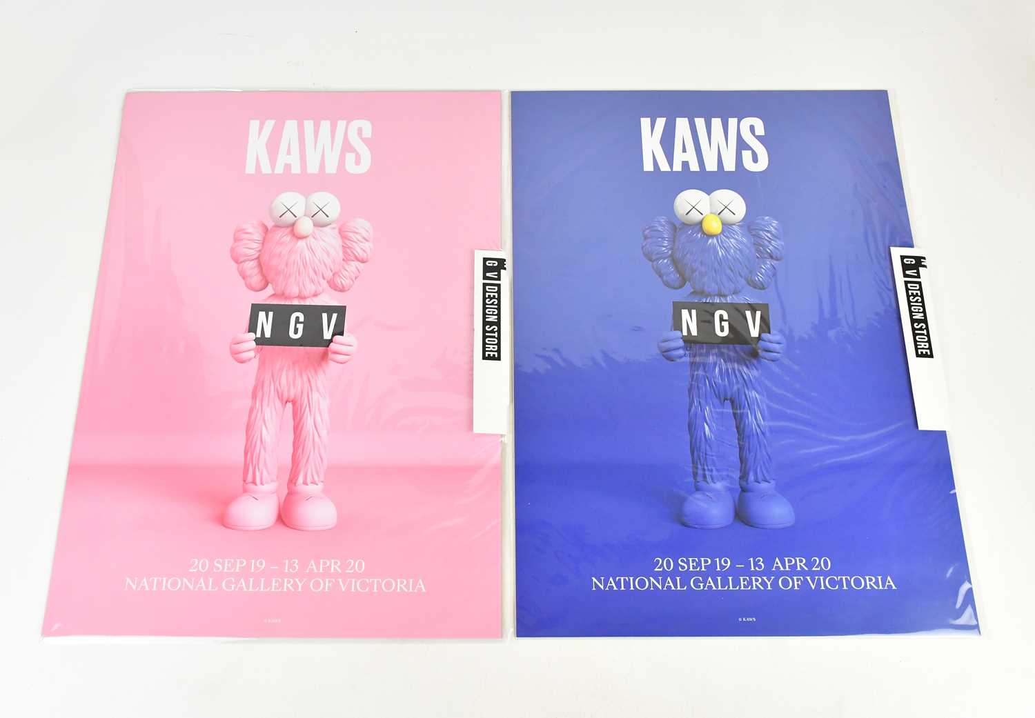 Lot 40 - KAWS; two NGV National Gallery of Victoria...