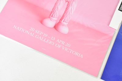Lot 40 - KAWS; two NGV National Gallery of Victoria...