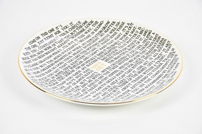 Lot 25 - SIR GRAYSON PERRY RA (b.1960); a porcelain...