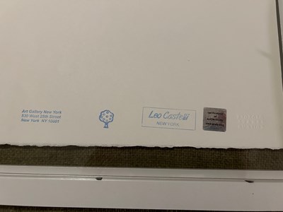 Lot 26 - AFTER ANDY WARHOL (1928-1987); lithograph on...