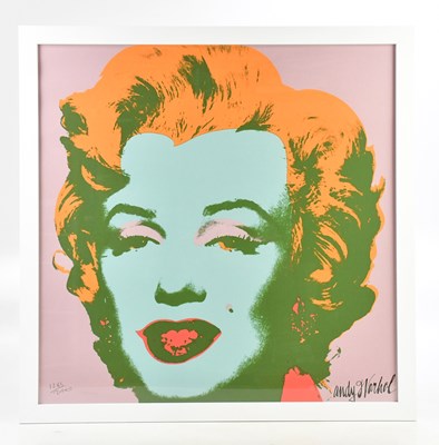 Lot 20 - AFTER ANDY WARHOL (1928-1987); lithograph on...