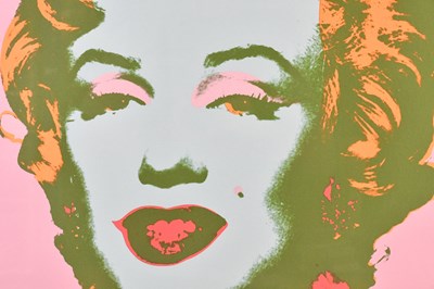 Lot 20 - AFTER ANDY WARHOL (1928-1987); lithograph on...