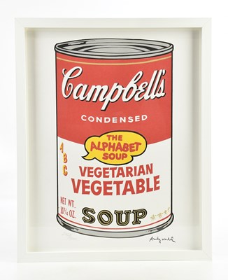 Lot 21 - AFTER ANDY WARHOL (1927-1987); lithograph on...