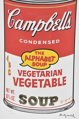 Lot 21 - AFTER ANDY WARHOL (1927-1987); lithograph on...