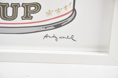 Lot 21 - AFTER ANDY WARHOL (1927-1987); lithograph on...