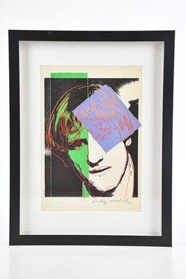 Lot 10 - AFTER ANDY WARHOL (1928-1987); serigraph in...