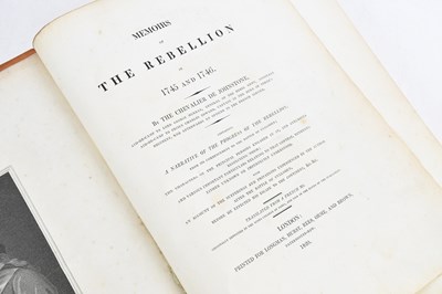 Lot 258 - JOHNSTONE (CHEVALIER), MEMOIRS OF THE...
