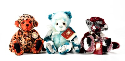 Lot 415 - CHARLIE BEARS; three bears, comprising...