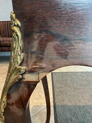 Lot 32 - A late 19th century French kingwood and...