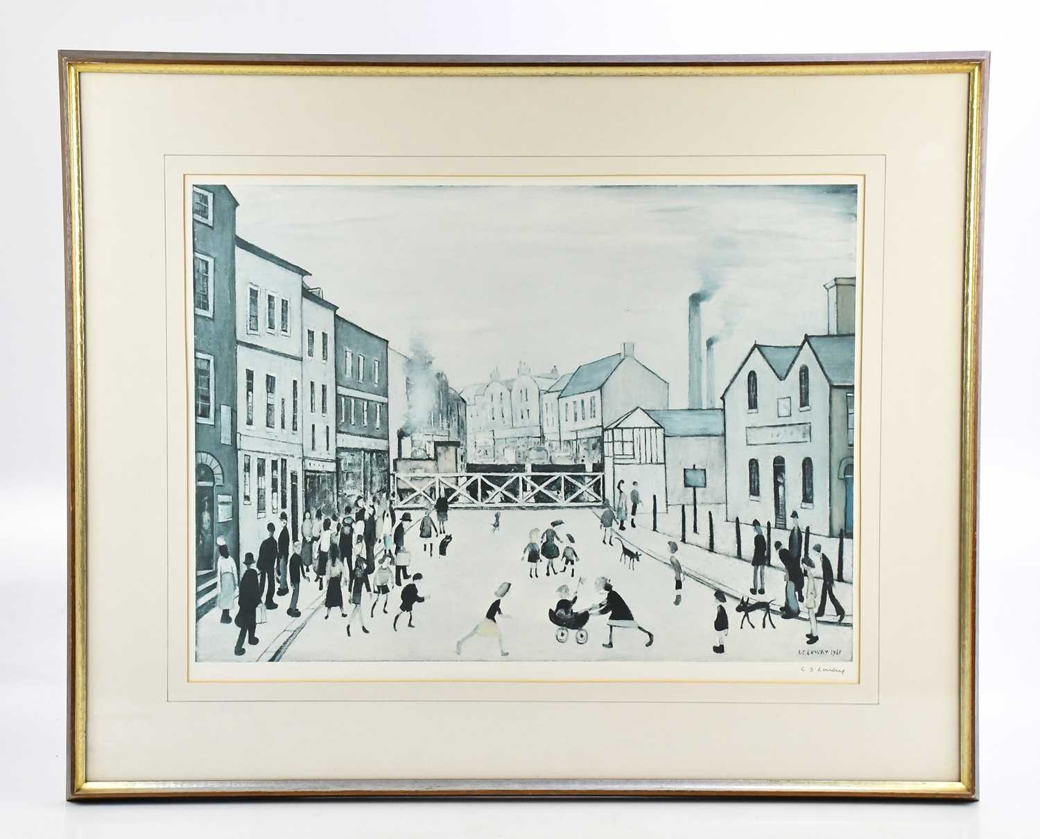 Lot 8 - LAURENCE STEPHEN LOWRY RBA RA (1887-1976); a...