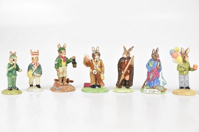 Lot 609 - ROYAL DOULTON; twelve Bunnykins figures...