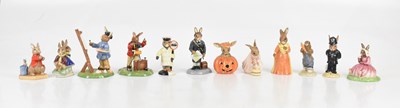 Lot 611 - ROYAL DOULTON; twelve Bunnykins figures...