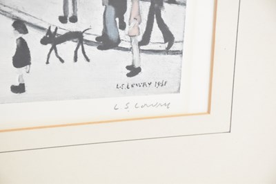 Lot 12 - LAURENCE STEPHEN LOWRY RA RBA (1887-1976);...