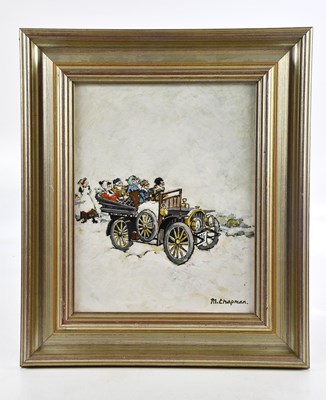 Lot 151 - MARGARET CHAPMAN (1940-2000); oil on board,...