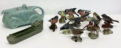 Lot 339 - BESWICK; a collection of twelve birds includes...