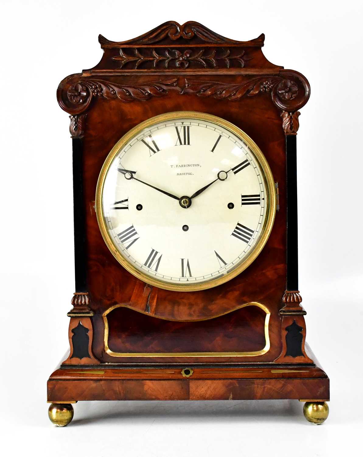Lot 196 - THOMAS FARRINGTON, BRISTOL; a Regency mahogany...