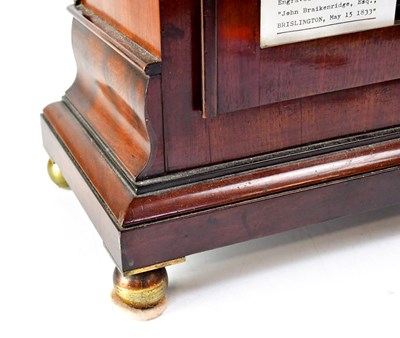Lot 196 - THOMAS FARRINGTON, BRISTOL; a Regency mahogany...