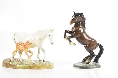 Lot 598 - ROYAL DOULTON; a model 'The Gude Grey Mare',...