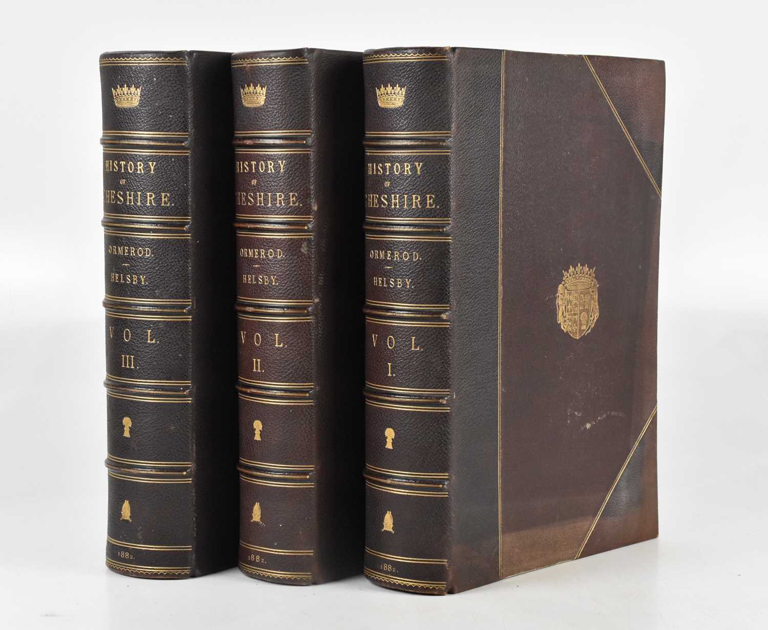 Lot 245 - ORMEROD (GEORGE), THE HISTORY OF THE COUNY...