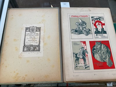 Lot 857 - HEIM (J), GRAPHISCHER MOTIVEN SCHATZ, with...