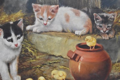 Lot 445 - EDUARDO CERRONE (1935-2010); oil on canvas,...