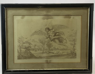 Lot 444 - AFTER ANNIBALE CARACCI; an 18th century sepia...