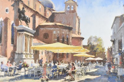 Lot 80 - ROBERT 'BOB' RICHARDSON (b.1938); pastel, 'The...