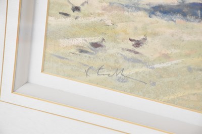 Lot 80 - ROBERT 'BOB' RICHARDSON (b.1938); pastel, 'The...
