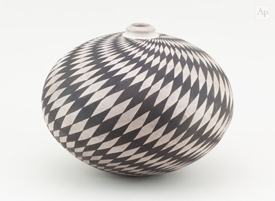 Lot 252 - ILONA SULIKOVA (born 1949); a raku vessel...